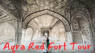 Agra Fort Tour  Journey Through History a Palace [upl. by Anerb936]