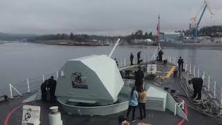 September 2019 HMCS Calgary Day Sail [upl. by Beaver]