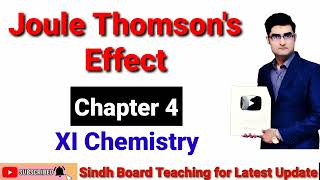 Joule Thomsons Effect XI Chemistry [upl. by Niffirg836]