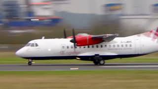 Belfast City Airport BHD plane spotting [upl. by Noiramaj744]