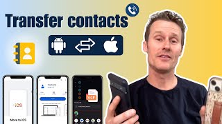 How to Transfer Contacts from Android to iPhone [upl. by Laenaj]