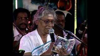 Perai Sollava Athu live by S Janaki and S P Balasubrahmanyam  Tamil [upl. by Nealy]