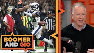 PASS INTERFERENCE is now reviewable in the NFL  Boomer and Gio [upl. by Addison958]