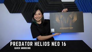 Acer Predator Helios Neo 16 Gaming Laptop Unboxing [upl. by Belinda]