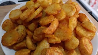 ROAST POTATO RECIPEHEALTHIER FRIES  HOME BAKED POTATOES [upl. by Karlee]