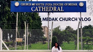 Second Biggest Church in the World Medak ChurchSudha Annavaram  ♥️से Su  Old Church in Asia [upl. by Ylrahc]