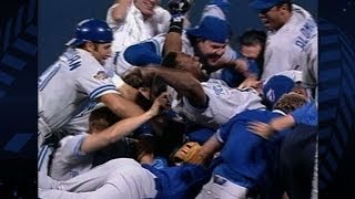 92 WS GM 6 TORATL Blue Jays win the World Series [upl. by Sanoj]