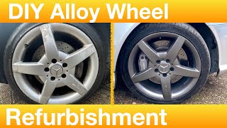 DIY Alloy Wheel Refurbishment [upl. by Onimixam]