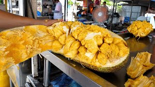 신박한 잭푸르트 튀김  말레이시아 페낭 길거리음식 Amazing Jackfruit Fries  Penang Street Food Malaysia [upl. by Menell]