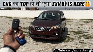 Meet 2024 Ertiga ZXIO CNG🔥Suzuki Ertiga CNG Price amp features Top Model Review [upl. by Yordan600]