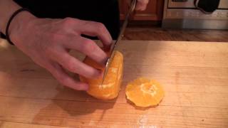 How To Peel Slice and Segment an Orange [upl. by Janel]