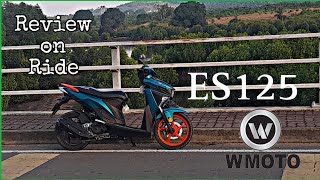 REVIEW in Ride WMOTO ES125 [upl. by Krid]