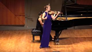 Emerson Millar  Adagio in E Major for Violin and Orchestra k 216 [upl. by Eydnarb473]