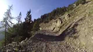 Mont Chaberton 1 2014 Motoalpinismo Motoalpinist 101 [upl. by Nosyrb]