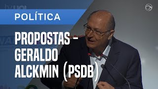 GERALDO ALCKMIN PSDB DISCUTE PROPOSTAS PARA PRESIDÊNCIA [upl. by Hynes]