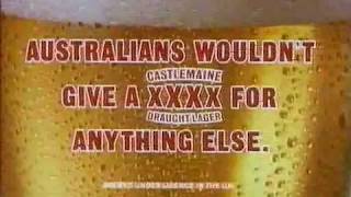 1990s Advert Castlemaine XXXX [upl. by Les]