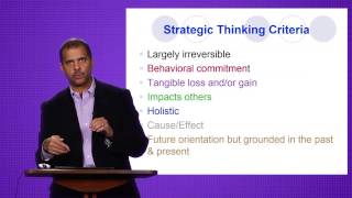 What is Strategic Thinking [upl. by Norrag428]