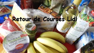 Retour de courses Lidl [upl. by Fedora]