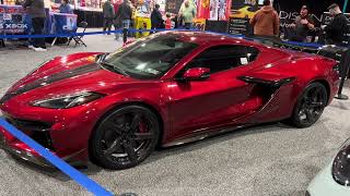 Beautiful Red Mist C8 Corvette Z06 from the Pittsburgh International Car Show ‘24 [upl. by Eeldarb]