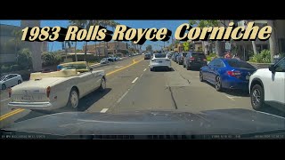 1983 Rolls Royce Corniche on PCH in Laguna Beach CA [upl. by Quill]