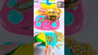 Satisfying with Unboxing amp Review Miniature Kitchen Set Cooking Video  ASMR Video no music [upl. by Boggs]