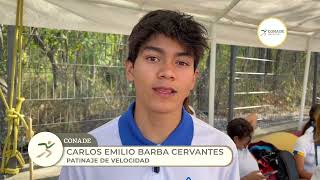 Patinaje de velocidad  Nacionales CONADE 2024 Carlos Emilio Barba Cervantes de Jalisco [upl. by Ahseiyk943]