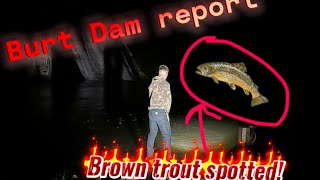 Burt Dam salmon Report 1 [upl. by Battat]