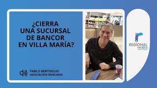 Pablo Bertoglio de la Asociación Bancaria aseguró que no peligran los puestos de trabajo [upl. by Ranilopa387]