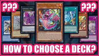 Which Yugioh Deck Is For You  What Deck is Best For a New Player [upl. by Cogen]