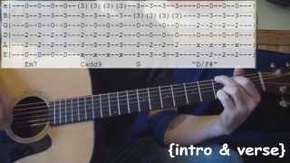 Disarm by Smashing Pumpkins  Full Guitar Lesson amp Tabs [upl. by Olwen]