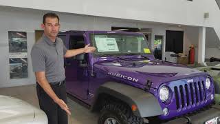 Extreme Purple Jeep Wrangler Rubicon [upl. by Nirroc]