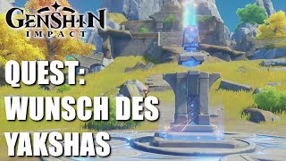 Quest Wunsch des Yakshas  Guide  Genshin Impact [upl. by Niko962]