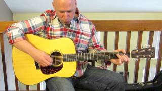 Wildwood Flower  Carter style flatpicking guitar performed by Jason Herr [upl. by Yrrok887]