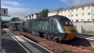 The Welshman powers through Keyham Station  290624 [upl. by Retxed193]