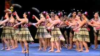 Raukura Poi  National Secondary Kapa Haka Competitionavi [upl. by Nielson]