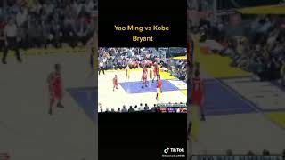 Yao ming vs kobe bryant [upl. by Nylrehc]