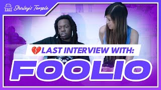 FOOLIO INTERVIEW BEFORE HE PASSED 💔 reveals getting shot at 15 [upl. by Reiner777]