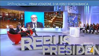 Scontro Becchi  Vauro Leccaculo tienitelo per te butti tutto in caciara [upl. by Erminie]