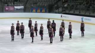 2015  Canadian Synchronized Skating Championships  Solstice  Intermediate [upl. by Nnaeel]