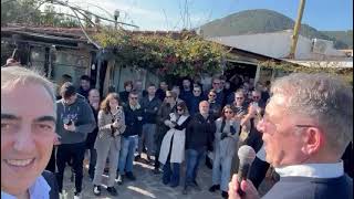 Gasparri  Oggi pomeriggio a Olbia con il “sindhigu” Settimo Nizzi comizio in sardo 170224 [upl. by Elizabet]