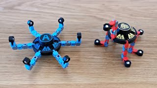 Transformable Fingertip Gyro Review 2021  Funny Fingertip Spinner [upl. by Pembrook616]