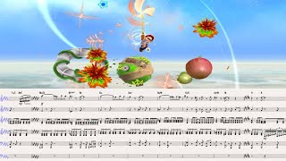 Gusty Garden Galaxy from Super Mario Galaxy  Sheet Music [upl. by Naesal]