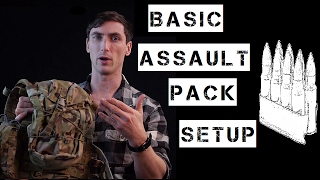 Basic Assault Pack  Day Pack  24h pack setup [upl. by Oys]