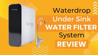 Waterdrop Under Sink Water Filter System Review Pros amp Cons Explained [upl. by Aileahcim]