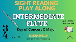 🎶Can you play this Concert C PLAYALONG FOR FLUTE 🎶 [upl. by Eizdnil]