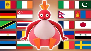 Twirlywoos in different languages meme [upl. by Rozelle41]