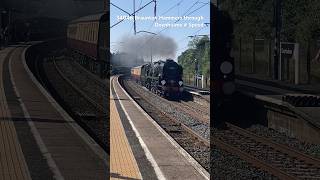 Braunton at Speed through Oxenholme  Steam [upl. by Chita]