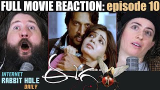 EEGA  Telugu  FULL MOVIE REACTION  episode 10  irh daily [upl. by Prager329]