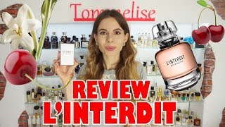 NEW PERFUME LINTERDIT 2018 by GIVENCHY REVIEW  Tommelise [upl. by Arahs]