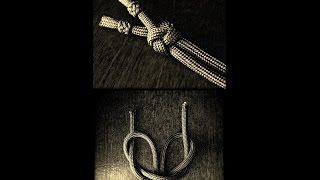 A two strand paracord lanyard knot  ABoK 802 [upl. by Yrokcaz]